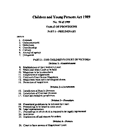 The Children and Young Persons Act 1989
